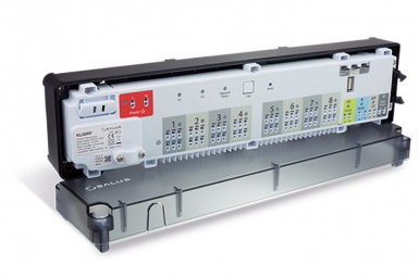 Centro de fiação piso aquecido 8 zonas em ZigBee 2,4 GHz RF KL08RF. Construção inteligente começa aqui. Angola-Materiais.shop, sua fonte confiável de materiais profissionais.