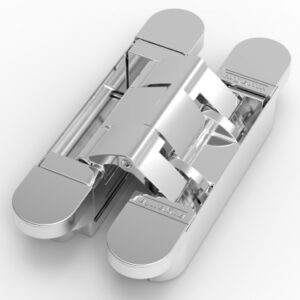 Argenta Hinge Invisible Neo l-7 Porte Ép. Min. 40 mm dim. 170x32 mm reversível - Mat Chrome. Construção moderna, materiais de vanguarda. Angola-Materiais.shop.