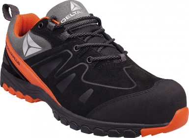 Sapatos de segurança Brooklyn S3 SRC - Tamanho preto/laranja 46. Cada projeto é único, e nós temos os materiais perfeitos. Angola-Materiais.shop.