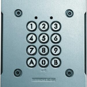 Teclado antitanor AC 10f Metal injetado IP54. Materiais de construção sob medida para cada projeto. Angola-Materiais.shop, sua solução personalizada.
