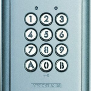 Teclado antivandal AC 10s injetado Metal IP54. Sua obra, nossa especialidade. Angola-Materiais.shop.