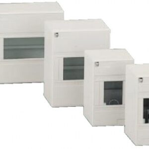Caixa "Mini Opal" 1 Linha. 4 mod. 8 larg. NO 9 mm Sun.130x80x57. Entrega rápida e confiável em todas as cidades de Angola. Angola-Materiais.shop, a sua solução completa para materiais de construção.