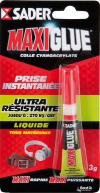 Maxiglue líquido - Multi -Supports - Tubo 3 G cola. Ferramentas profissionais para resultados excepcionais. Angola-Materiais.shop.