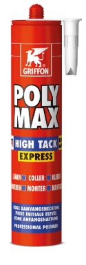 Polymax High Tack Express - cartucho 435 g Cartucho branco. Materiais de construção sob medida para cada projeto. Angola-Materiais.shop, sua solução personalizada.