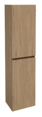 Coluna Tolbiac 40 cm, reversível - Dimensões: 316x1600x400 mm - Mélamine cinza cor. Construção moderna, materiais de vanguarda. Angola-Materiais.shop.
