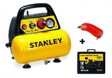 6L Compressor - 1,5 hp - CDN coaxial 200/8/6 + kit de grampeler/plots - fluxo 105 l/min - tanque 6 l. A revolução dos materiais de construção está aqui. Angola-Materiais.shop.