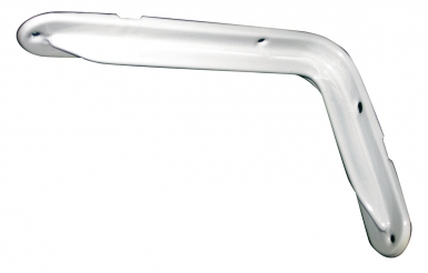Console de aço embrulhado 3000 100x145 mm Lacada branca. Qualidade que você pode ver, confiança que você sente. Angola-Materiais.shop.