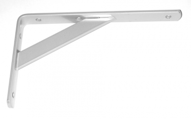 Console de aço extra-força 125x200 mm Cinza de alumínio. Compromisso com a qualidade, em cada material, em cada entrega. Angola-Materiais.shop.