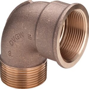 90 ° Cotovelo de bronze N ° 3092 Male - Radius de pequeno porte - Thread 40 x 49. Angola-Materiais.shop fornece materiais industriais e hardware premium. Confie em nós para todas as suas necessidades de construção.