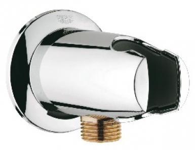 MOVARIO 1/2 "Ajoel cotovelo - com suporte do chuveiro - Chrome. Cada clique, um passo mais perto do seu projeto perfeito. Angola-Materiais.shop.