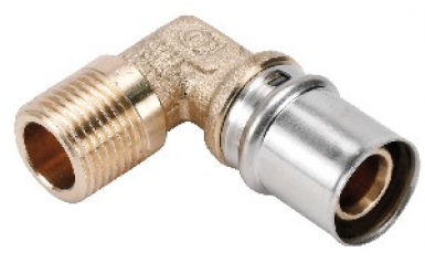 Cotovelo para crimpagem, homem para ser ferrado 16x3/8 ". Construção eficiente começa com escolhas inteligentes. Escolha Angola-Materiais.shop.