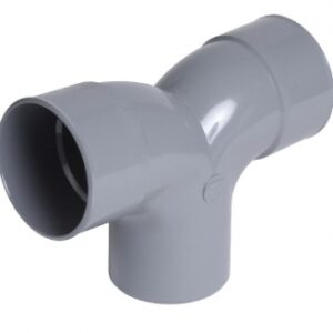 Cotovelo masculino duplo 87 ° 30 Ø 100 Evacuação da série a ser colada para tubo de PVC rígido. Materiais de construção que fazem a diferença. Angola-Materiais.shop, sua escolha inteligente.