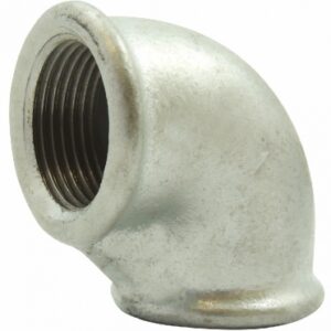 Cotovelo n ° 90 - 90 ° pequeno raio feminino, galva, thread 40x49. Angola-Materiais.shop: Tecnologia, qualidade e inovação em materiais de construção.