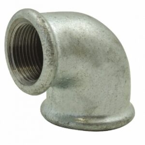 Cotovelo n ° 90r - redução, fêmea dupla, galva, tópico 20-15. Angola-Materiais.shop: Tecnologia, qualidade e inovação em materiais de construção.