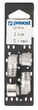 Suportes masculinos/femininos de 1/4 "(bolha de 2). Compromisso com a qualidade, em cada material, em cada entrega. Angola-Materiais.shop.