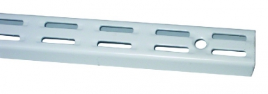 Rack duplo P/32 25x16 mm Aço. Epóxi branco LG. 224 cm. Construindo excelência, entregando sonhos. Angola-Materiais.shop.