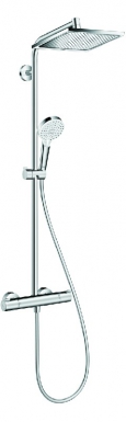 Crometta E Shower Coluna 240 1Jet EcoSmart com misturador termostático - Chrome. Soluções completas para construção civil na Angola-Materiais.shop. Produtos de alta qualidade, preços competitivos.