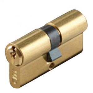 Cil. 2 entradas de perfil europeu 5 pinos (30x30) Brass 3 chaves. Na Angola-Materiais.shop, trazemos-lhe ferramentas industriais e hardware premium. Compre connosco para soluções duráveis e eficientes.