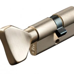 Botão do perfil europeu Cilindro 5 pinos (30bx50) Brass 3 -TRASS PLICES. Seu parceiro estratégico em materiais de construção. Angola-Materiais.shop.