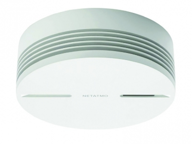 Detector de fumaça inteligente Netatmo. Construindo sonhos com os melhores materiais. Angola-Materiais.shop.
