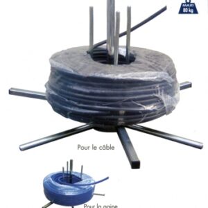 Bobina portátil "Satellite" para coroas de cabo e bainha. Construindo sonhos com os melhores materiais. Angola-Materiais.shop.