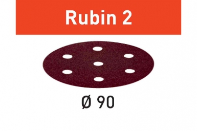 Rubin 2 STF D90/6 P120 Ru2/50 - Ø 90 mm de grão P120 - 50 peças. Materiais de elite para construtores de sucesso. Angola-Materiais.shop.