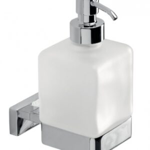 Distribuidor de sabão de parede com panela de vidro de cetim - Léa - Chrome. Angola-Materiais.shop oferece materiais de construção e hardware de alta qualidade. Encontre tudo o que precisa para os seus projetos em um único lugar.