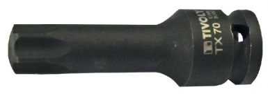 Soquete de choque F 1/2 " - Impacto para o parafuso técnico feminino Torx (bolha) - Ø 70 mm LG. Total 78 mm. Na Angola-Materiais.shop, trazemos-lhe ferramentas industriais e hardware premium. Compre connosco para soluções duráveis e eficientes.