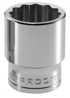 Socket "Standard" - 1/2 "quadrado - perfil Chrome OGV - H: 36 mm - 12 lados S 8. Materiais de construção de ponta, preços acessíveis. Bem-vindo à Angola-Materiais.shop.