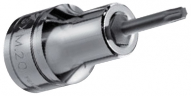 Soquete de chave de fenda de 1/2 "para parafuso Torx - T40 - L. 60 mm. Explore nosso catálogo extenso de materiais industriais e de construção na Angola-Materiais.shop. Entregamos qualidade e confiabilidade.