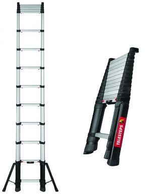 Telesteps telescópicos Lade 4,10 m com estabilizadores - peso 17,40 kg. Entregas rápidas, produtos de primeira. Angola-Materiais.shop em todas as cidades de Angola.