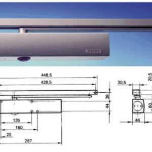 TS 5000 Cremaillère Cremaillère Porta sem braço ou DTE 1400 Matle Mattle Mater 1400. Construção moderna, materiais de vanguarda. Angola-Materiais.shop.