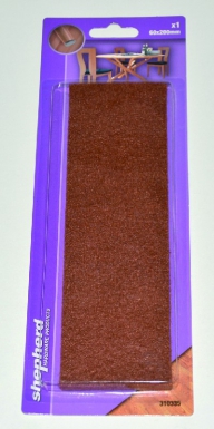 Feltro adesivo na placa de corte 60x200 mm bolha marrom 1p. Sua obra, nossa especialidade. Angola-Materiais.shop.