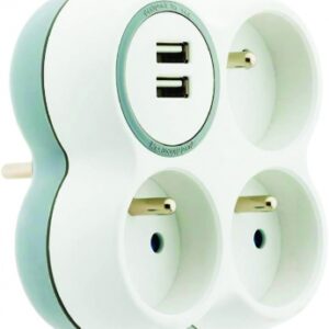 16a folha de triplite + 2 portas USB. Construção inteligente começa aqui. Angola-Materiais.shop, sua fonte confiável de materiais profissionais.