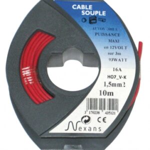 Fio flexível Ho7v -K Alma de cobre nu clada 2,5 mm2 azul - rolle 5 m - pluré para a sala. Soluções completas para construção civil na Angola-Materiais.shop. Produtos de alta qualidade, preços competitivos.
