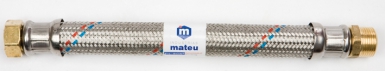 RacC flexível. Torda de aço inoxidável F 12x17 F 12x17 - Long. : 30 cm (unidade). Qualidade garantida em cada produto na Angola-Materiais.shop. Construa o futuro com os melhores materiais do mercado.