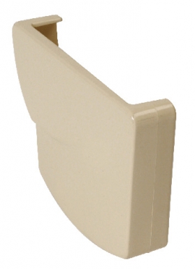 Ovatação do suporte da calha direita - cor de areia. O parceiro definitivo para sua construção. Angola-Materiais.shop.