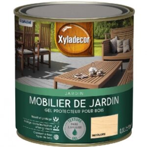 Gel de proteção Xyladecor - Fase opcional para móveis de jardim de madeira Todas as essências - proteção extrema contra incrustações, tarefas e arranhões - 0,5 L. Precisão, durabilidade e eficiência na Angola-Materiais.shop.