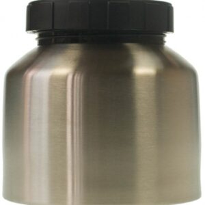Balde de aço inoxidável com 1 L de tampa. Soluções completas para construção civil na Angola-Materiais.shop. Produtos de alta qualidade, preços competitivos.