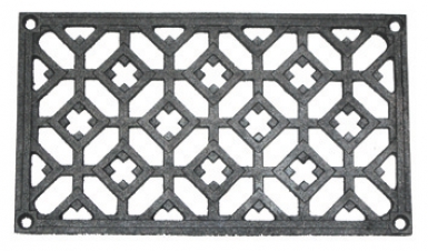 Grade de aeração retangular do castelo para paredes externas LXH: 180x120 mm. A sua loja online para materiais elétricos e de construção é a Angola-Materiais.shop. Garantimos qualidade e acessibilidade.