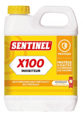 Inibidor X100 - Anticorrosão multimetal e multi -corporativa - 1 l latas. Transforme seus projetos de construção com Angola-Materiais.shop - o melhor em hardware e materiais industriais.