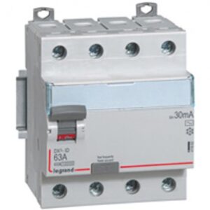 DX3 -ID DIFERENÇÃO DIFERENCIAL CHANGE ALTO E BAIXA CHEGA - 4P 400V ~ 40A TIPEC 300mA - 4 Módulos. Precisão, durabilidade e eficiência na Angola-Materiais.shop.