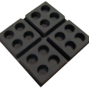 Isolado chocante 4 placas antivibratórias. Angola-Materiais.shop: Tecnologia, qualidade e inovação em materiais de construção.