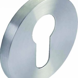 Rosette J-rox de aço inoxidável escovado. Simplifique seus projetos de construção com Angola-Materiais.shop. Temos tudo o que você precisa, entregue na sua porta.