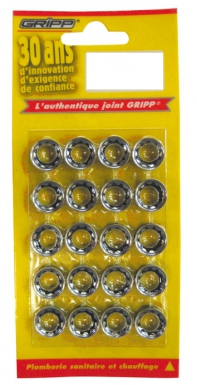 Arquivo de articulação deslizante "Gripp" 26x34 Ø Tube 20/22 (no cartão 10 peças). Angola-Materiais.shop oferece materiais de construção e hardware de alta qualidade. Encontre tudo o que precisa para os seus projetos em um único lugar.