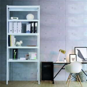 Top "" Clip "Kit 5 Clippables White Lacquered Aço HXLXP: 200x80x40 cm. Qualidade garantida em cada produto na Angola-Materiais.shop. Construa o futuro com os melhores materiais do mercado.
