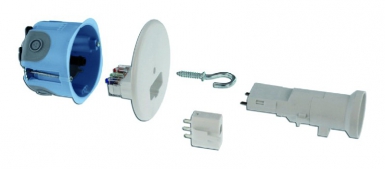 Kit DCL Center "XL Air'mético" Ø67 mm + e27 folha / sinal. A sua loja online para materiais elétricos e de construção é a Angola-Materiais.shop. Garantimos qualidade e acessibilidade.