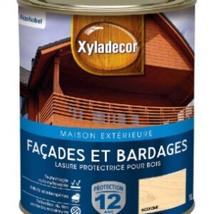 Mancha protetora transparente longa para fachadas de madeira e revestimento de todas as essências - Oak de cetim - 1L. Construindo Angola, um material de cada vez. Angola-Materiais.shop.