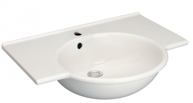 SAPHO Sink 65 x 52 cm com transbordamento. Seu projeto, nossa paixão. Angola-Materiais.shop.