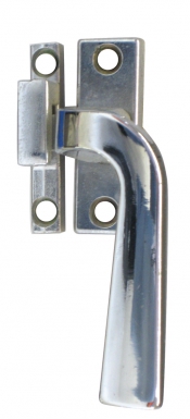 Alavanca de fechamento com o porta -voz cromado de gancho plano deportado para a direita. Construindo sonhos com os melhores materiais. Angola-Materiais.shop.